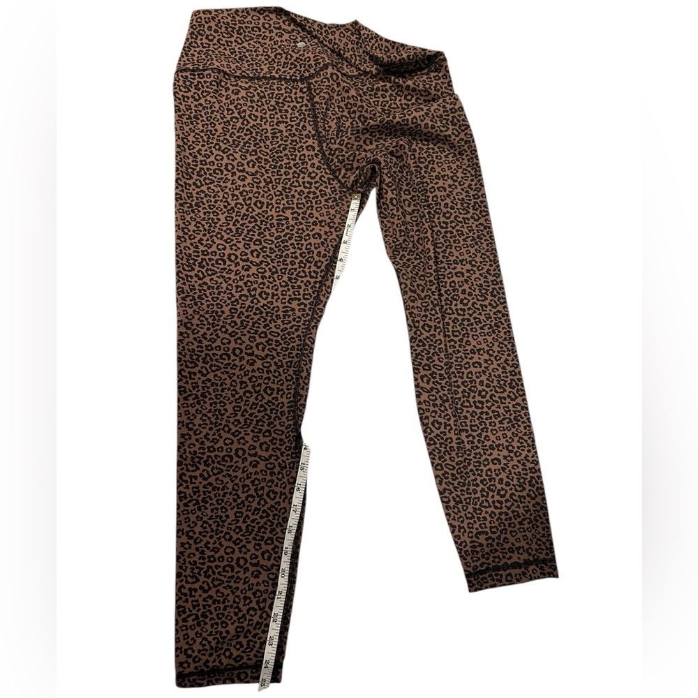 CRZ Yoga Leggings Leopard Print Naked Feeling Size XL - Picture 6 of 7